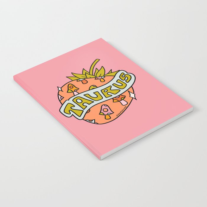Taurus Strawberry Notebook Gallery Image 1