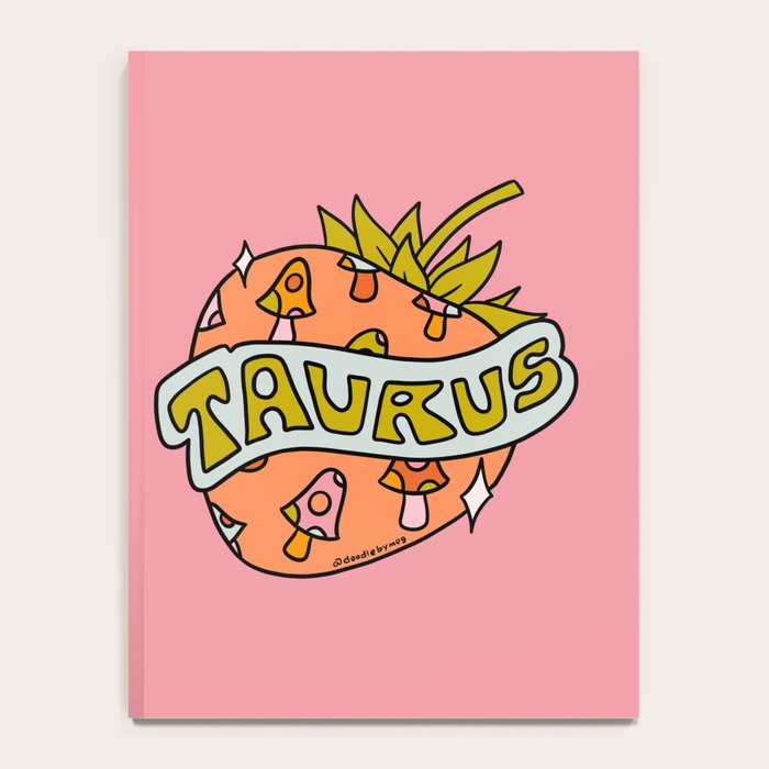 Taurus Strawberry Notebook Gallery Image 4