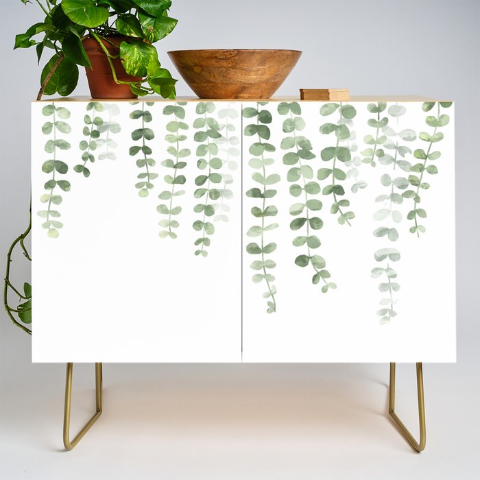 Eucalyptus Watercolor Credenza Gallery Image 1