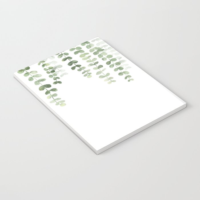 Eucalyptus Watercolor Notebook Gallery Image 3