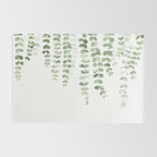 Eucalyptus Watercolor Rug Gallery Image 2