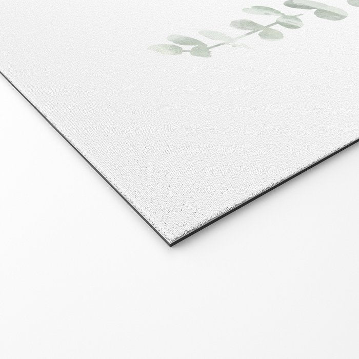 Eucalyptus Watercolor Welcome Mat Gallery Image 2