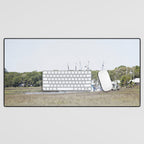 Carolina Lowcountry Shrimp Boats Photography Desk Mat Gallery Image 1