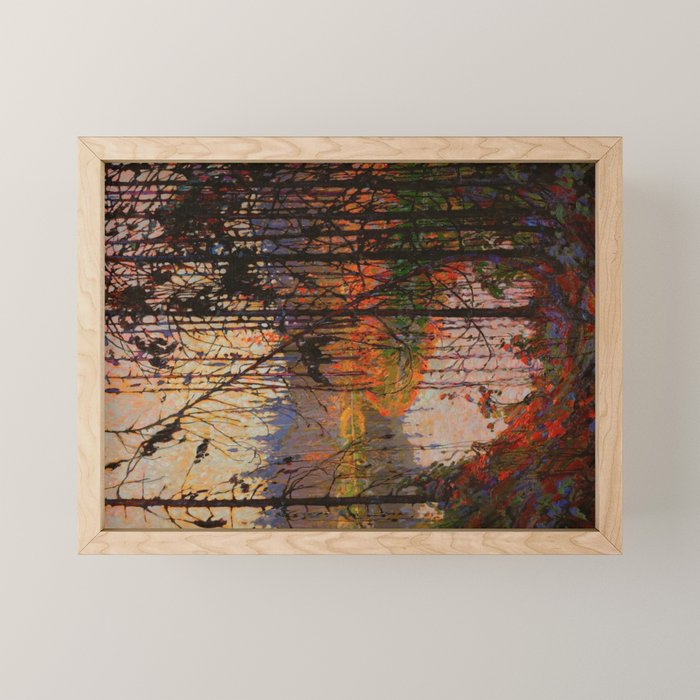 Tom Thomson Northern River 1915 Canadian Landscape Artist Mini Art Print Gallery Image 1