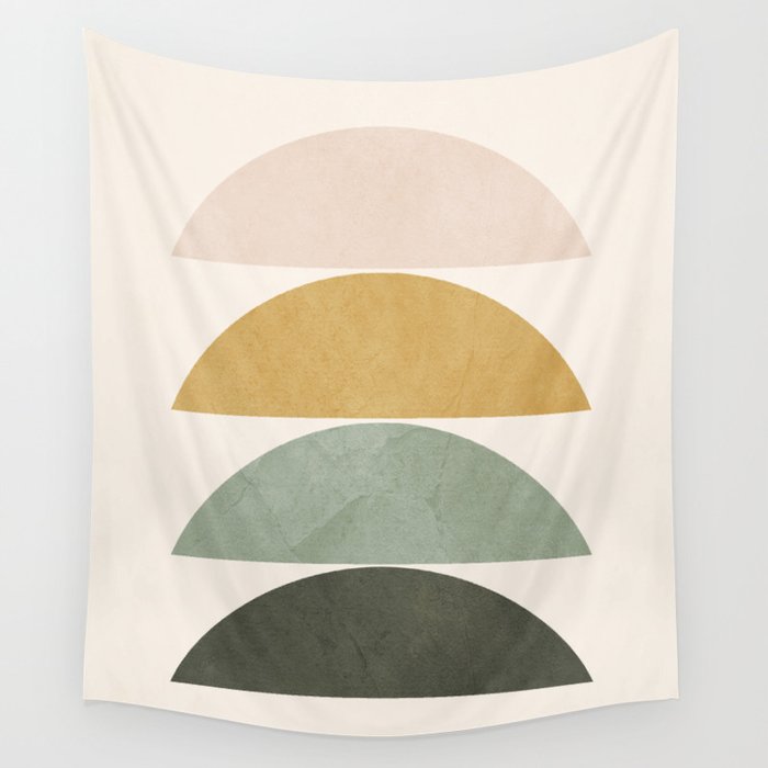 Minimal Geometric 51 Wall Tapestry Gallery Image 4
