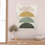 Minimal Geometric 51 Wall Tapestry Gallery Image 2