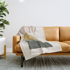 Minimal Geometric 51 Throw Blanket Gallery Image 1