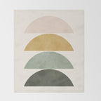Minimal Geometric 51 Throw Blanket Gallery Image 2