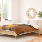 Abstract Art Girl Portrait Duvet Cover Gallery Image 2