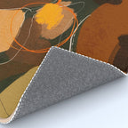Abstract Art Girl Portrait Rug Gallery Image 4
