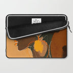 Abstract Art Girl Portrait Laptop Sleeve Gallery Image 2