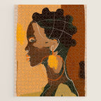 Abstract Art Girl Portrait Jigsaw Puzzle Gallery Image 1