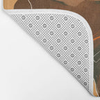 Abstract Art Girl Portrait Bath Mat Gallery Image 2