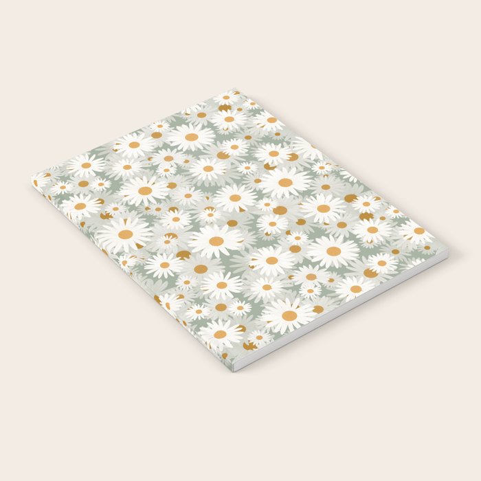 Chamomile pattern Notebook Gallery Image 2