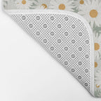 Chamomile pattern Bath Mat Gallery Image 2