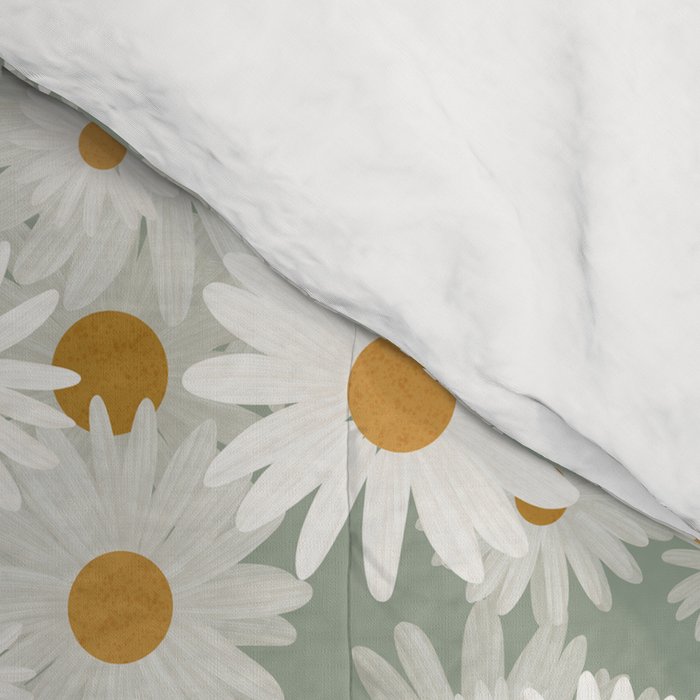Chamomile pattern Comforter Gallery Image 4