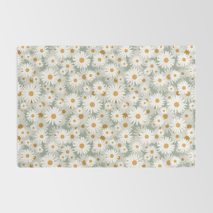 Chamomile pattern Rug Gallery Image 2