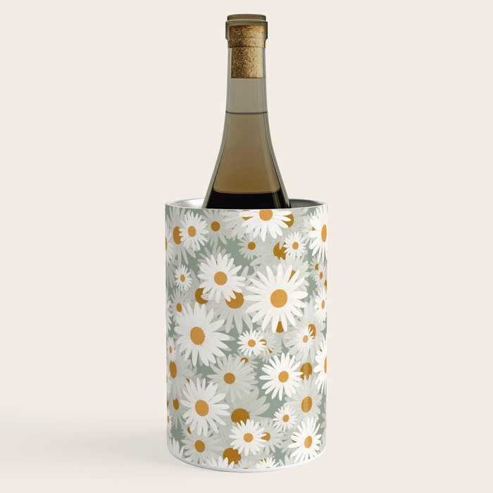 Chamomile pattern Wine Chiller Gallery Image 1