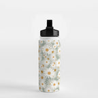 Chamomile pattern Water Bottle Gallery Image 2