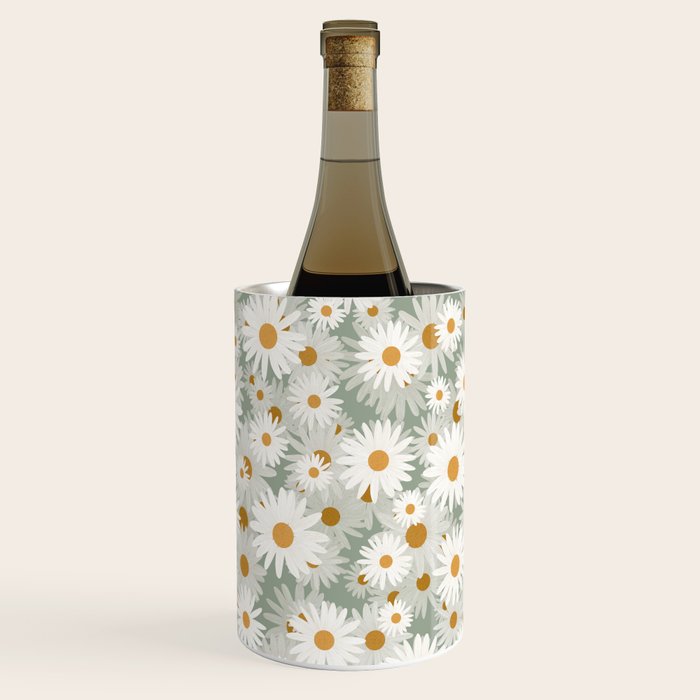 Chamomile pattern Wine Chiller Gallery Image 2