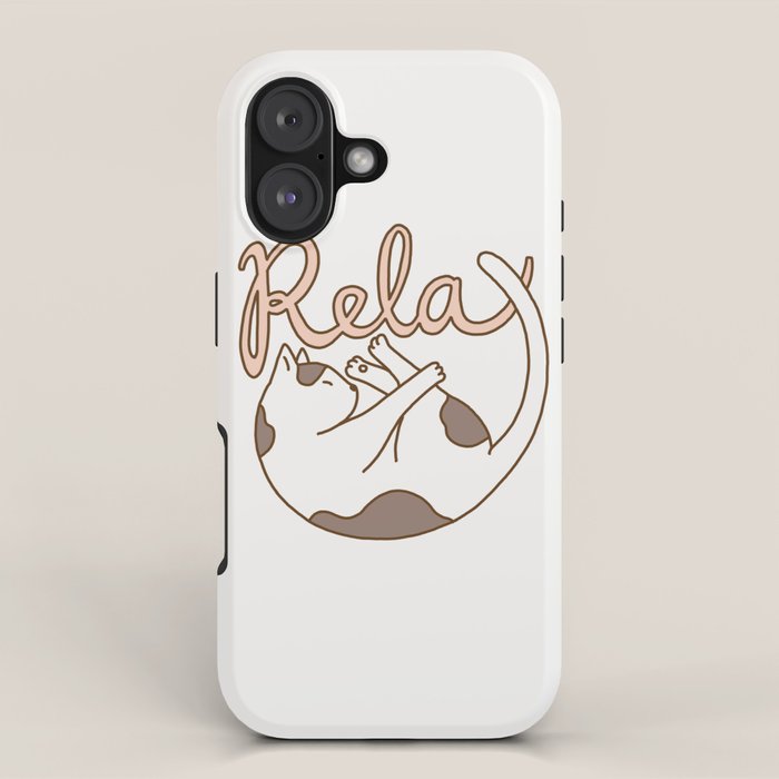 Relax iPhone Case Gallery Image 1
