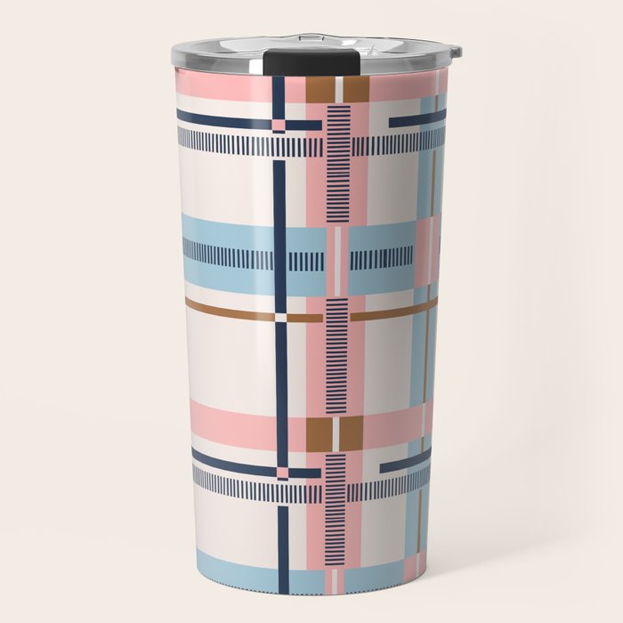 Bold Linear Harmony A Travel Mug Gallery Image 1