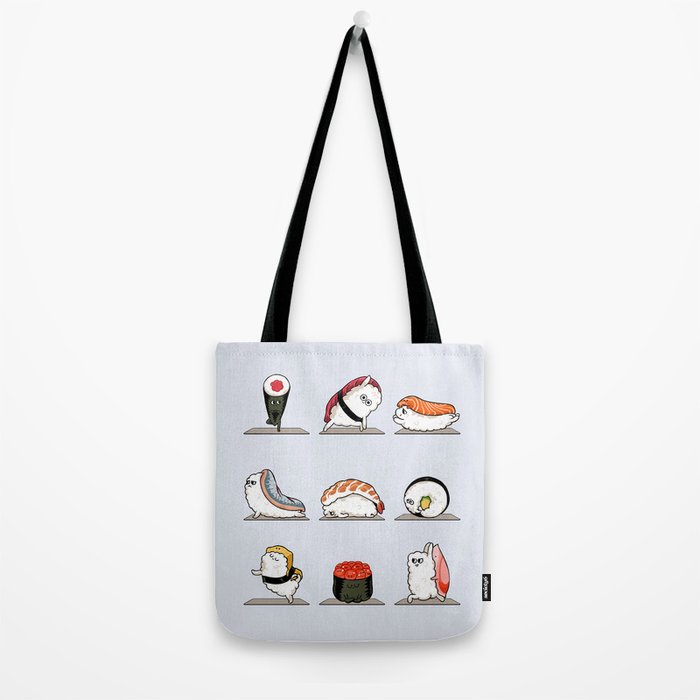 Sushi Yoga Tote Bag Gallery Image 2
