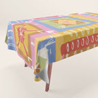 Crochet Patchwork Tablecloth Gallery Image 1