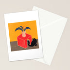 the cat Stationery Card Gallery Image 2