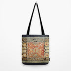 Kaitag 18th Century Caucasian Embroidery Print Tote Bag Gallery Image 2