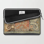 Kaitag 18th Century Caucasian Embroidery Print Laptop Sleeve Gallery Image 2