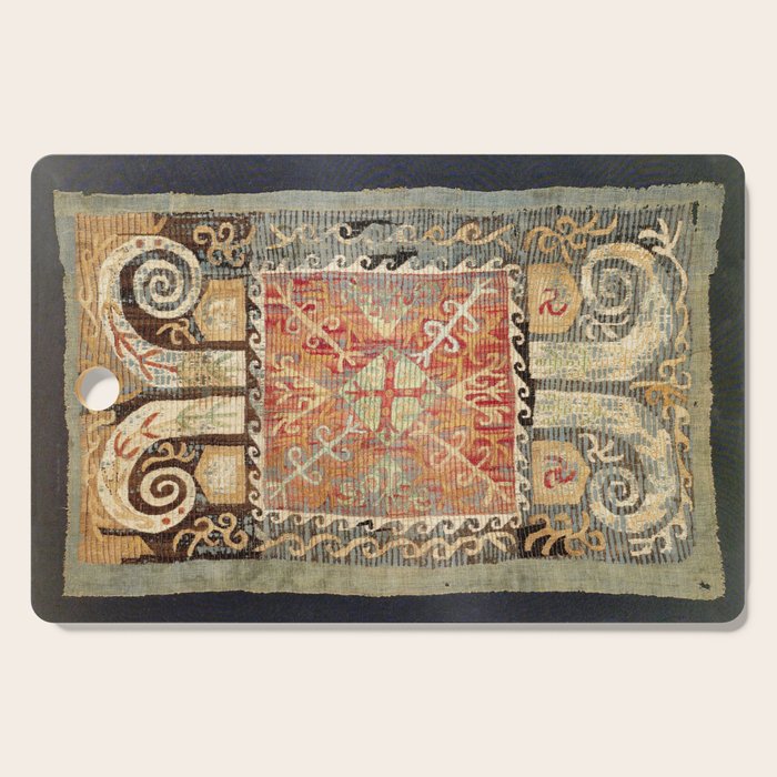 Kaitag 18th Century Caucasian Embroidery Print Cutting Board Gallery Image 1