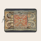 Kaitag 18th Century Caucasian Embroidery Print Laptop Sleeve Gallery Image 1