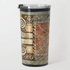 Kaitag 18th Century Caucasian Embroidery Print Travel Mug Gallery Image 3