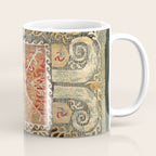 Kaitag 18th Century Caucasian Embroidery Print Coffee Mug Gallery Image 1