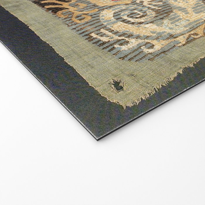 Kaitag 18th Century Caucasian Embroidery Print Welcome Mat Gallery Image 2
