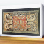 Kaitag 18th Century Caucasian Embroidery Print Wall Mural Gallery Image 2