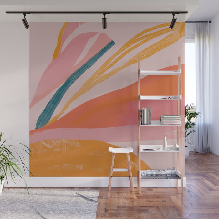 Abstract View Wall Mural Gallery Image 1