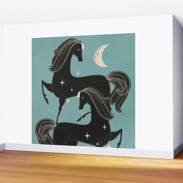 Horses 6 Wall Mural Gallery Image 2
