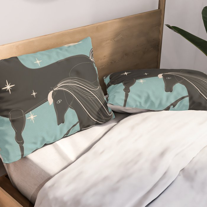 Horses 6 Pillow Sham Gallery Image 2