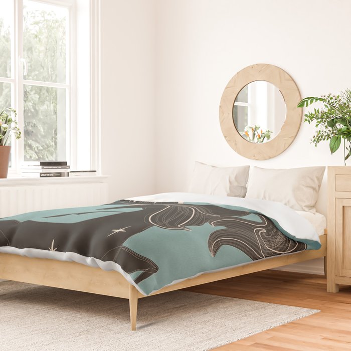 Horses 6 Duvet Cover Gallery Image 2