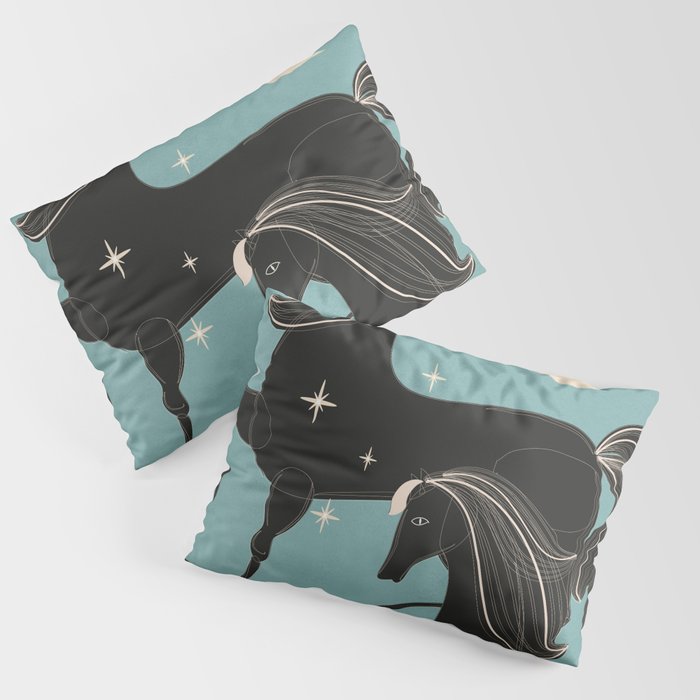 Horses 6 Pillow Sham Gallery Image 1
