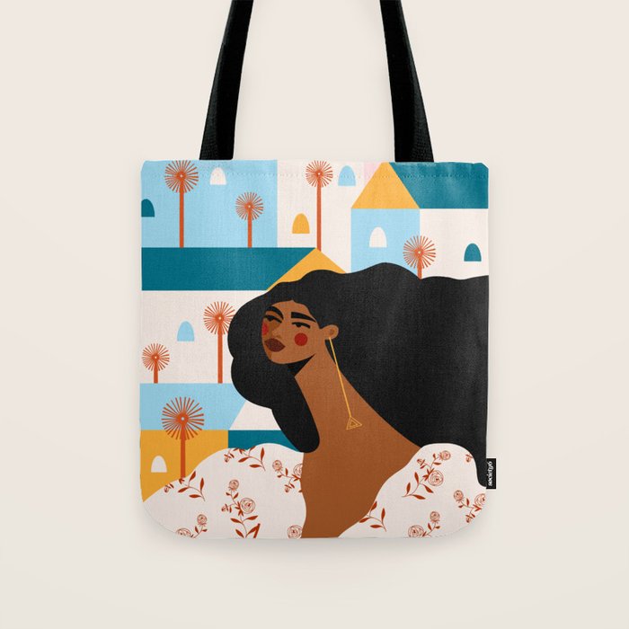 Exploring A New City Tote Bag Gallery Image 1
