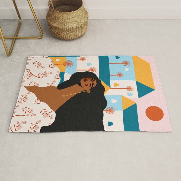 Exploring A New City Rug Gallery Image 1