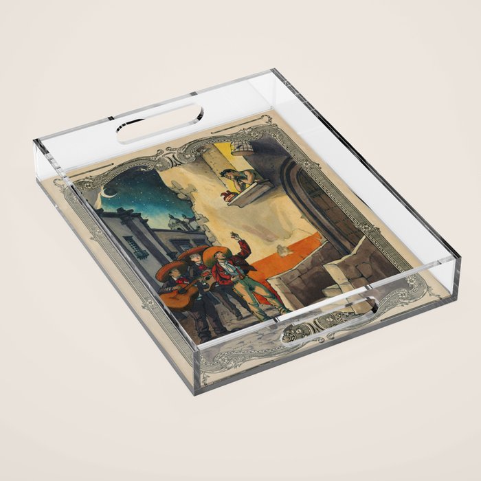 La Serenata Acrylic Tray Gallery Image 1