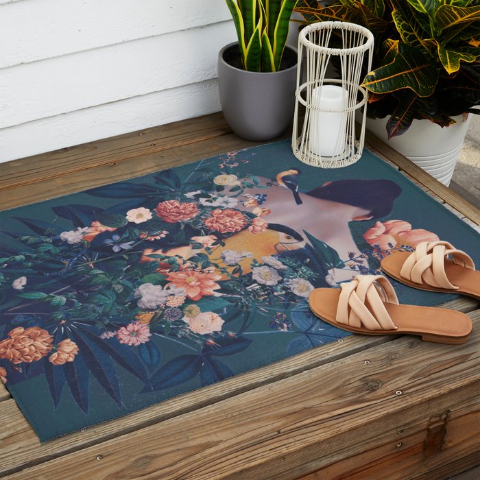 Garden Outdoor Rug Gallery Image 2