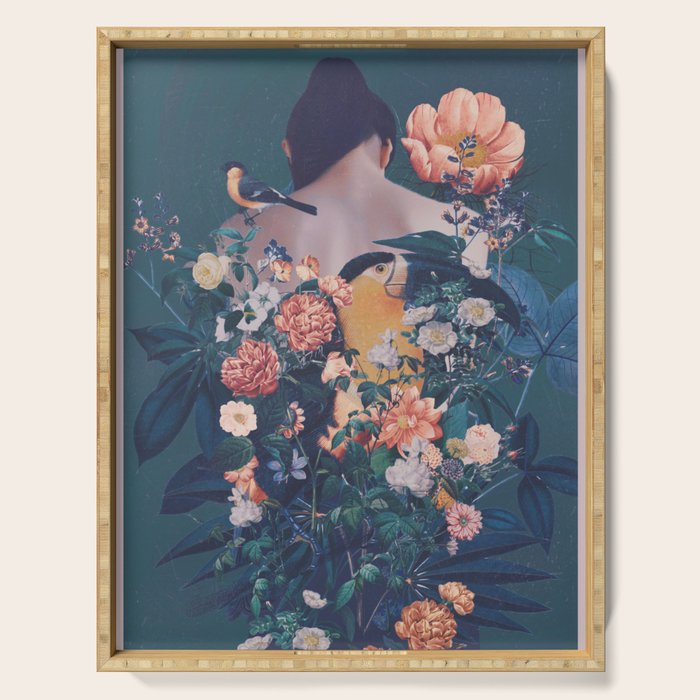 Garden Serving Tray Gallery Image 1