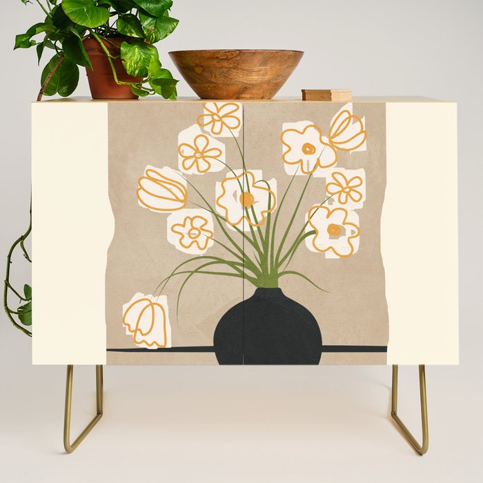 Flowers 7 Credenza Gallery Image 1