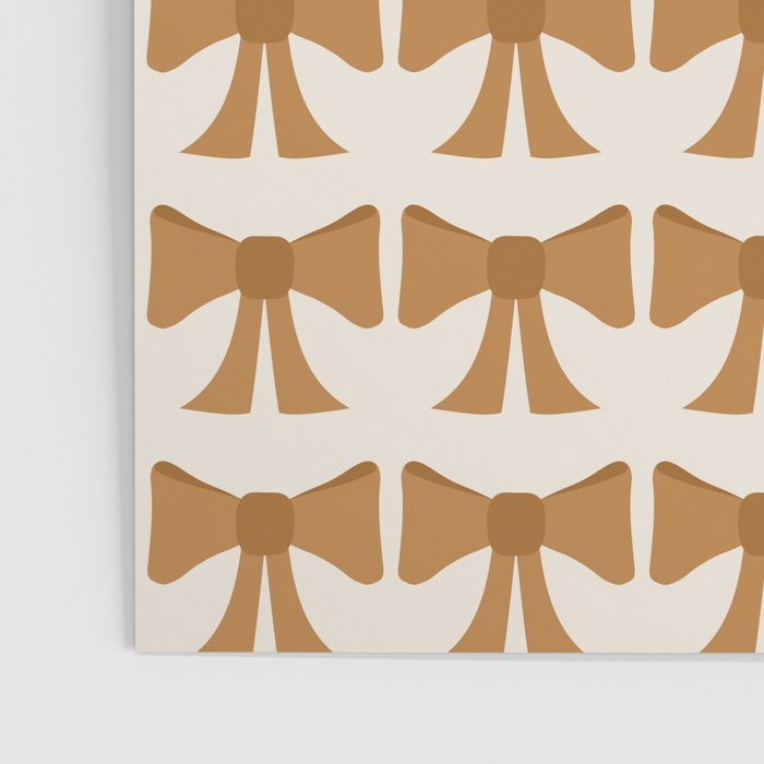 Vintage Bows VI Orange Poster Gallery Image 3