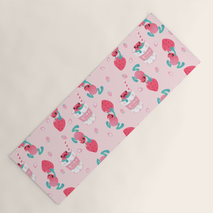 Strawberry poison milk 1 Yoga Mat Gallery Image 1